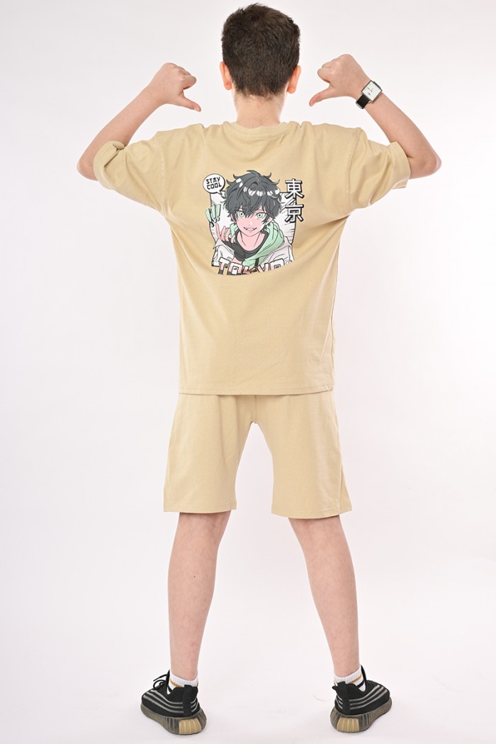 ترنج ولادي اوفر سايز بيج من Biscoti بسكوتي – فساتين بناتي أنيقة وفخمة