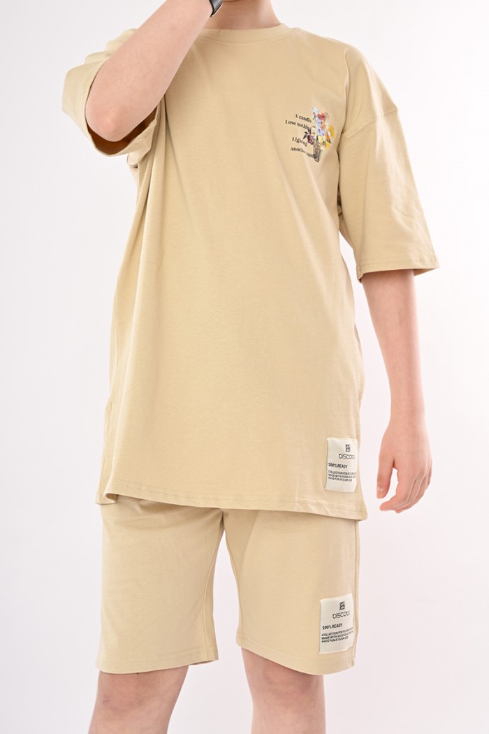 ترنج ولادي اوفر سايز بيج من Biscoti بسكوتي – فساتين بناتي أنيقة وفخمة