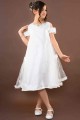 فستان بناتي سهرة ابيض  KM/208-W من Biscoti بسكوتي – فساتين بناتي أنيقة وفخمة