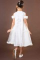 فستان بناتي سهرة ابيض  KM/208-W من Biscoti بسكوتي – فساتين بناتي أنيقة وفخمة