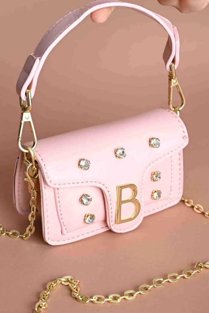 شنطة بسكوتي أنيقة  لحمي   BG-2A-P من Biscoti بسكوتي – فساتين بناتي أنيقة وفخمة