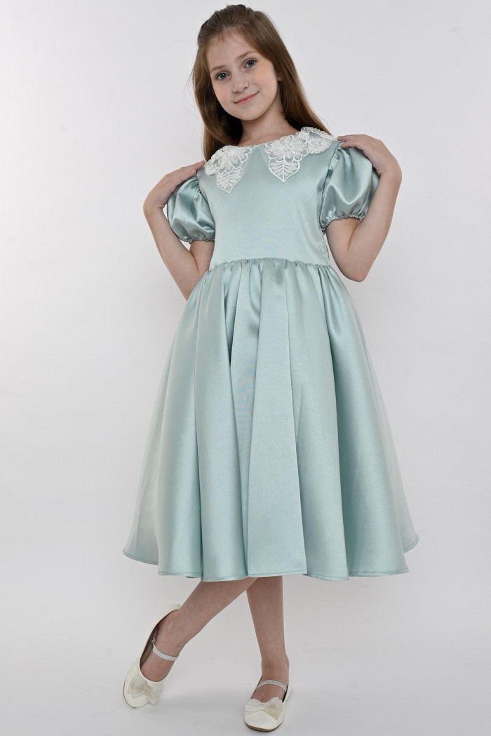 فستان  سهره صيفي تيفاني KM/232-T من Biscoti بسكوتي – فساتين بناتي أنيقة وفخمة