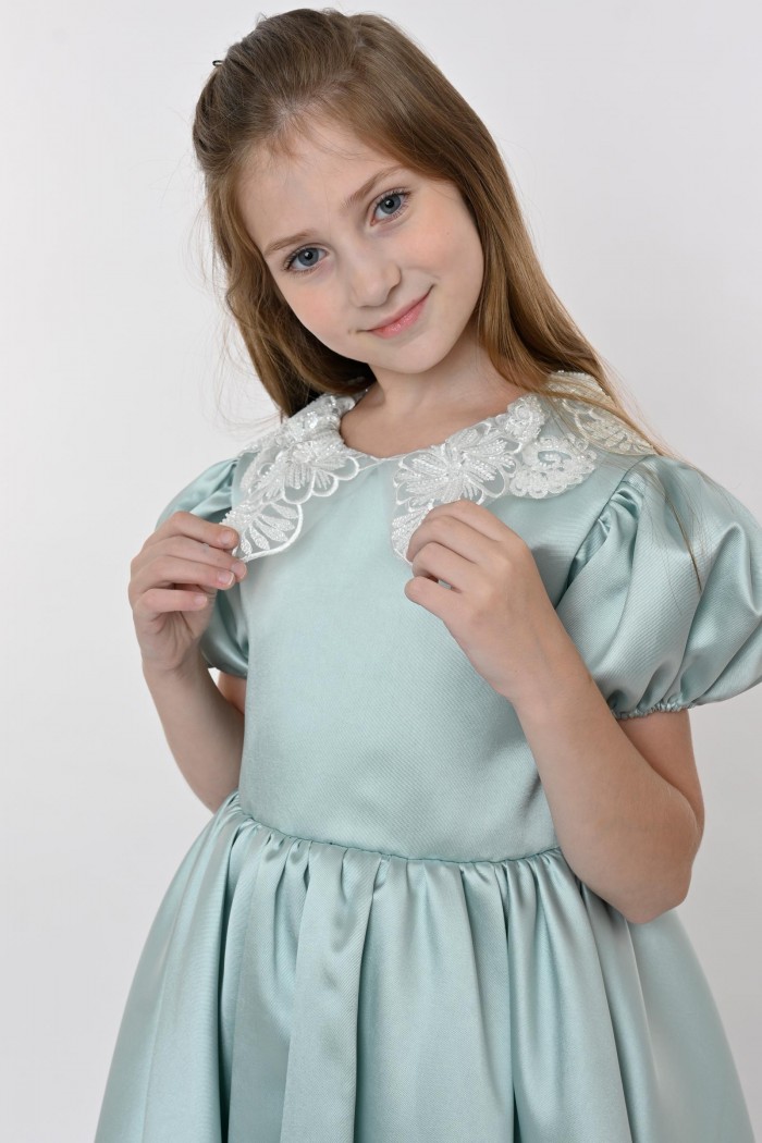 فستان  سهره صيفي تيفاني KM/232-T من Biscoti بسكوتي – فساتين بناتي أنيقة وفخمة