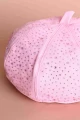 قبعة  بسكوتي وردي  مزينة بالكريستال اللامع H1-P من Biscoti بسكوتي – فساتين بناتي أنيقة وفخمة