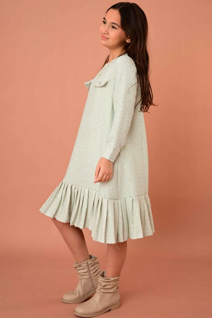 princess polly baby blue dress How to Wear Dresses in Winter | Personal Styling